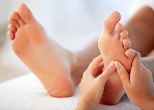 Jalkapohjan hieronta