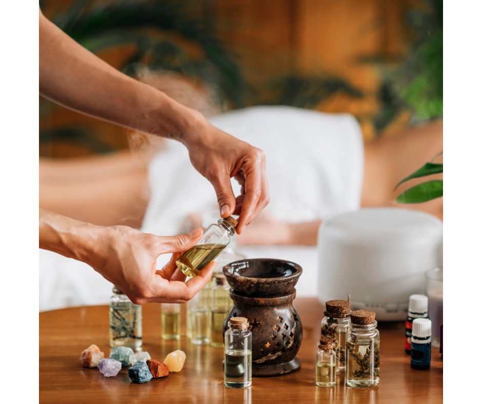 Aromatherapy massage